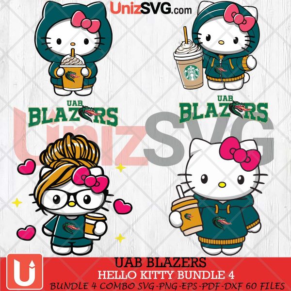 UAB Blazers Hello Kitty bundle 4