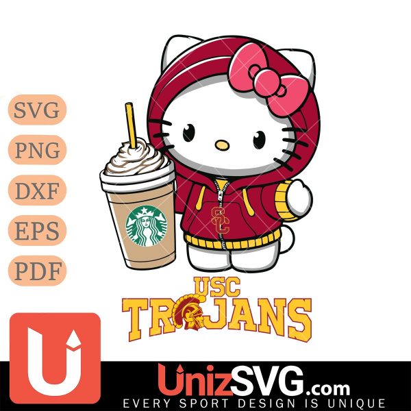 USC Trojans Hello Kitty Starbucks