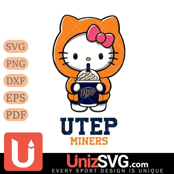 UTEP Miners Hello Kitty Starbucks 2