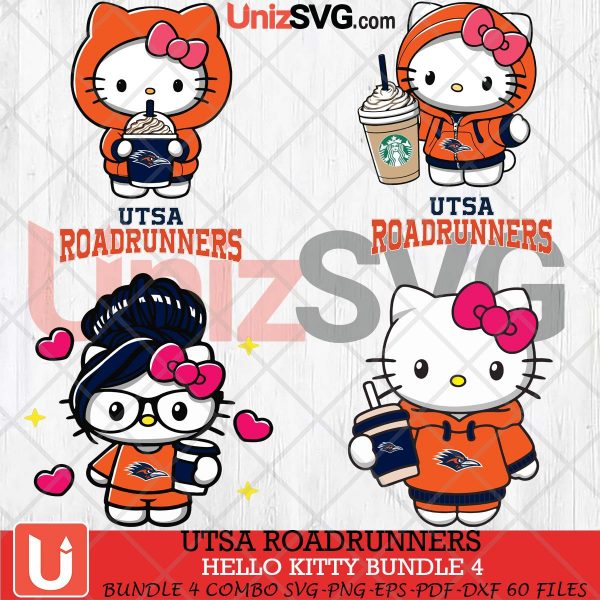 UTSA Roadrunners Hello Kitty bundle 4