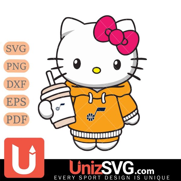 Utah Jazz Hello Kitty 2