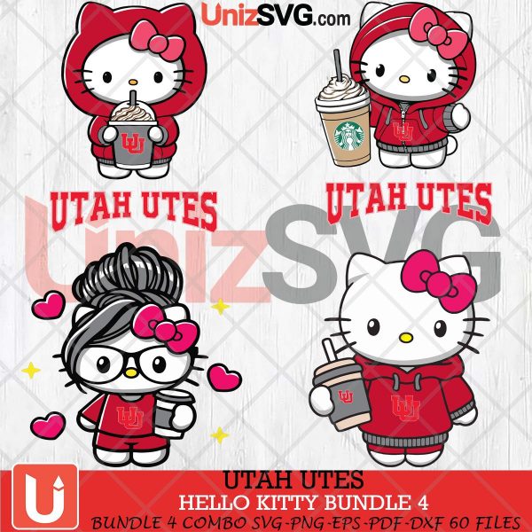 Utah Utes Hello Kitty bundle 4