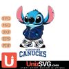 Vancouver Canucks Stitch Disney NHL