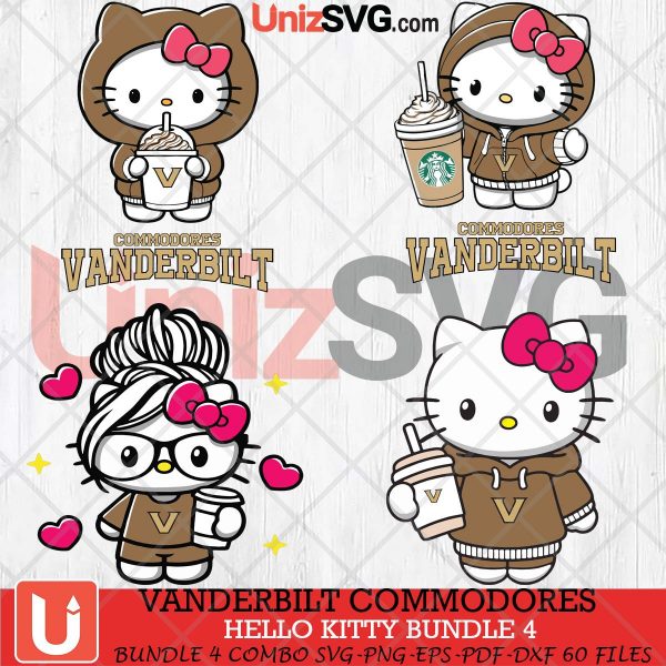 Vanderbilt Commodores Hello Kitty bundle 4