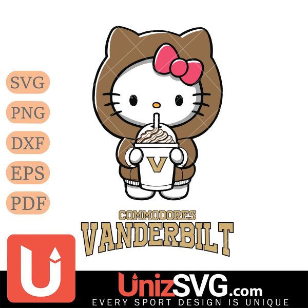 Vanderbilt Commodores Hello Kitty Starbucks 2