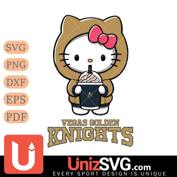 Vegas Golden Knights Hello Kitty 1