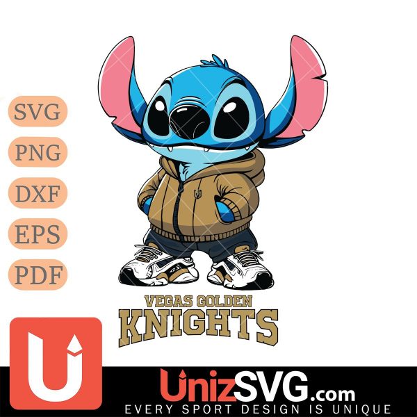 Vegas Golden Knights Stitch Disney NHL