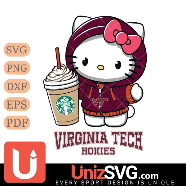 Virginia Tech Hokies Hello Kitty Starbucks