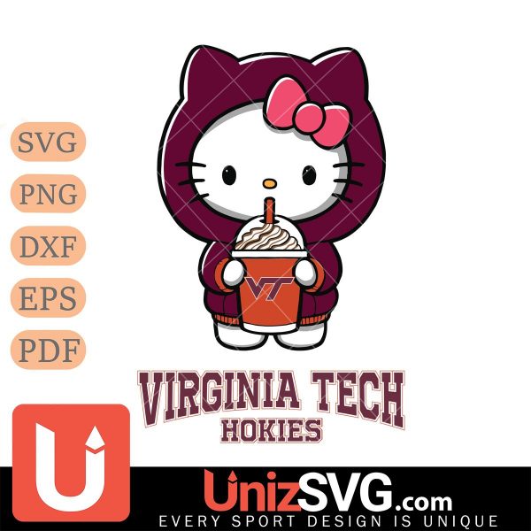 Virginia Tech Hokies Hello Kitty Starbucks 2