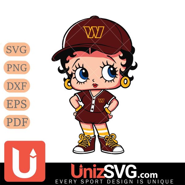 Washington Football Team betty boop