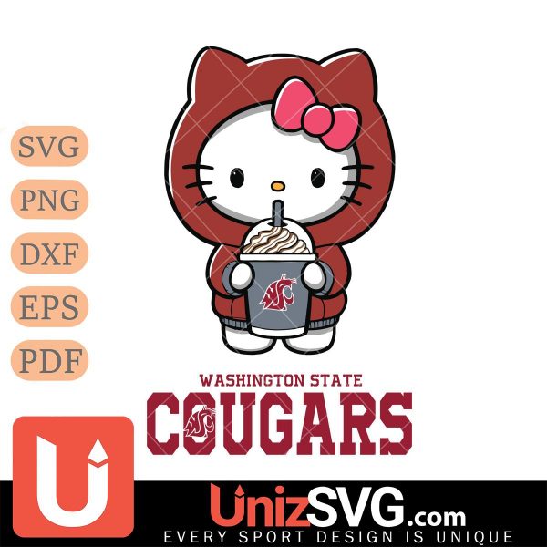 Washington State Cougars Hello Kitty Starbucks 2