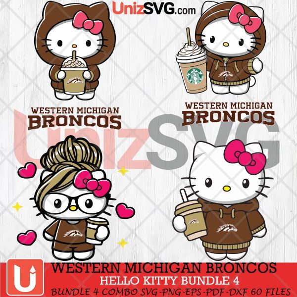 Western Michigan Broncos Hello Kitty bundle 4