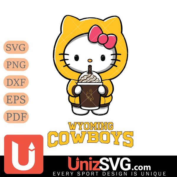 Wyoming Cowboys Hello Kitty Starbucks 2