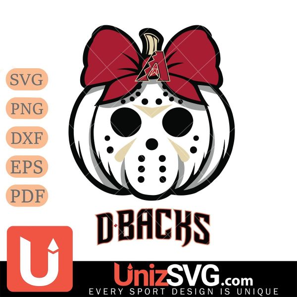 Arizona Diamondbacks Hello Kitty Jason Voorhees pumpkin Horror