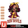 Arizona State Sun Devils Fan Girl Black Disney