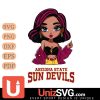 Arizona State Sun Devils Fan Girl Pretty