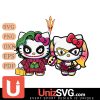 Arizona State Sun Devils Hello Kitty Joker x Harley Quinn Horror