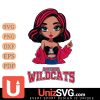 Arizona Wildcats Fan Girl Pretty