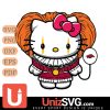 Arkansas Razorbacks Hello Kitty Pennywise Horror