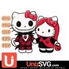 Arkansas State Red Wolves Hello Kitty Skellington & Sally Horror