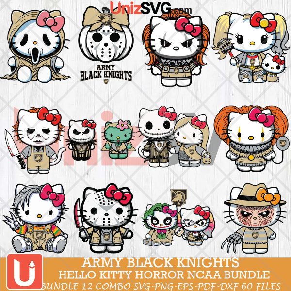 Army Black Knights Hello Kitty Horror NCAA bundle 12