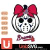 Atlanta Braves Hello Kitty Jason Voorhees pumpkin Horror