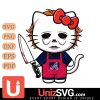 Atlanta Braves Hello Kitty Michael Myers Horror