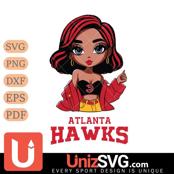 Atlanta Hawks Fan Girl Pretty