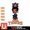 Auburn Tigers Betty Boop Black Fan Girl