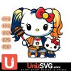 Auburn Tigers Hello Kitty Harley Quinn Horror