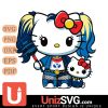 BYU Cougars Hello Kitty Harley Quinn Horror