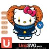 BYU Cougars Hello Kitty Pennywise Horror