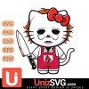 Ball State Cardinals Hello Kitty Michael Myers Horror