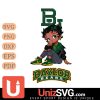 Baylor Bears Betty Boop Black