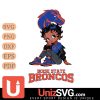 Boise State Broncos Betty Boop Black