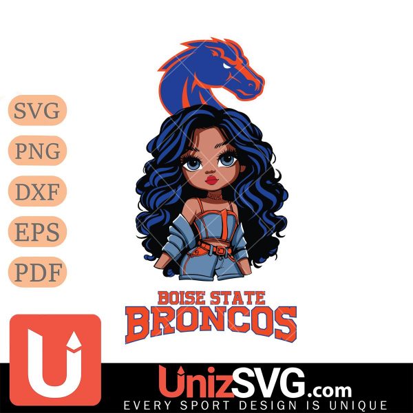 Boise State Broncos Fan Girl