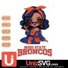 Boise State Broncos Fan Girl Black Disney