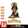 Boston Bruins Betty Boop Black