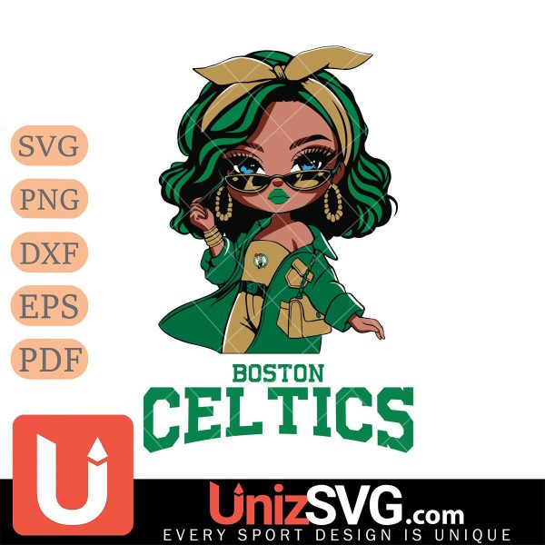 Boston Celtics Fan Girl Black Disney