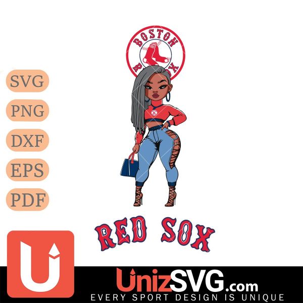 Boston Red Sox Fan Girl Black