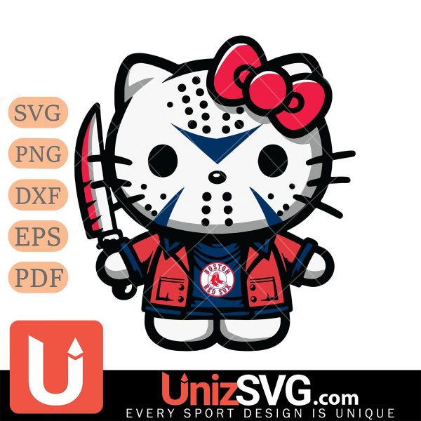 Boston Red Sox Hello Kitty Jason Voorhees Horror