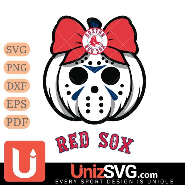 Boston Red Sox Hello Kitty Jason Voorhees pumpkin Horror