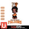 Bowling Green Falcons Betty Boop Black Fan Girl