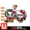 Bowling Green Falcons Hello Kitty Joker x Harley Quinn Horror