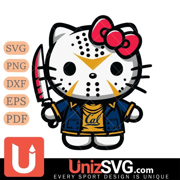 California Golden Bears Hello Kitty Jason Voorhees Horror