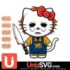 California Golden Bears Hello Kitty Michael Myers Horror