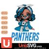 Carolina Panthers Fan Girl Black Disney