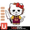 Central Michigan Chippewas Hello Kitty Michael Myers Horror