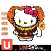 Central Michigan Chippewas Hello Kitty Pennywise Horror