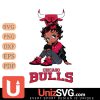 Chicago Bulls Betty Boop Black